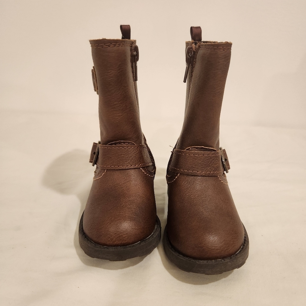 Carter's Erica Lumi Toddler Girls' Fashion Boots Chocolate Brown size4